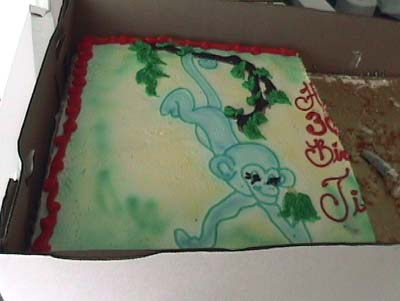 Timmy's birthday cake